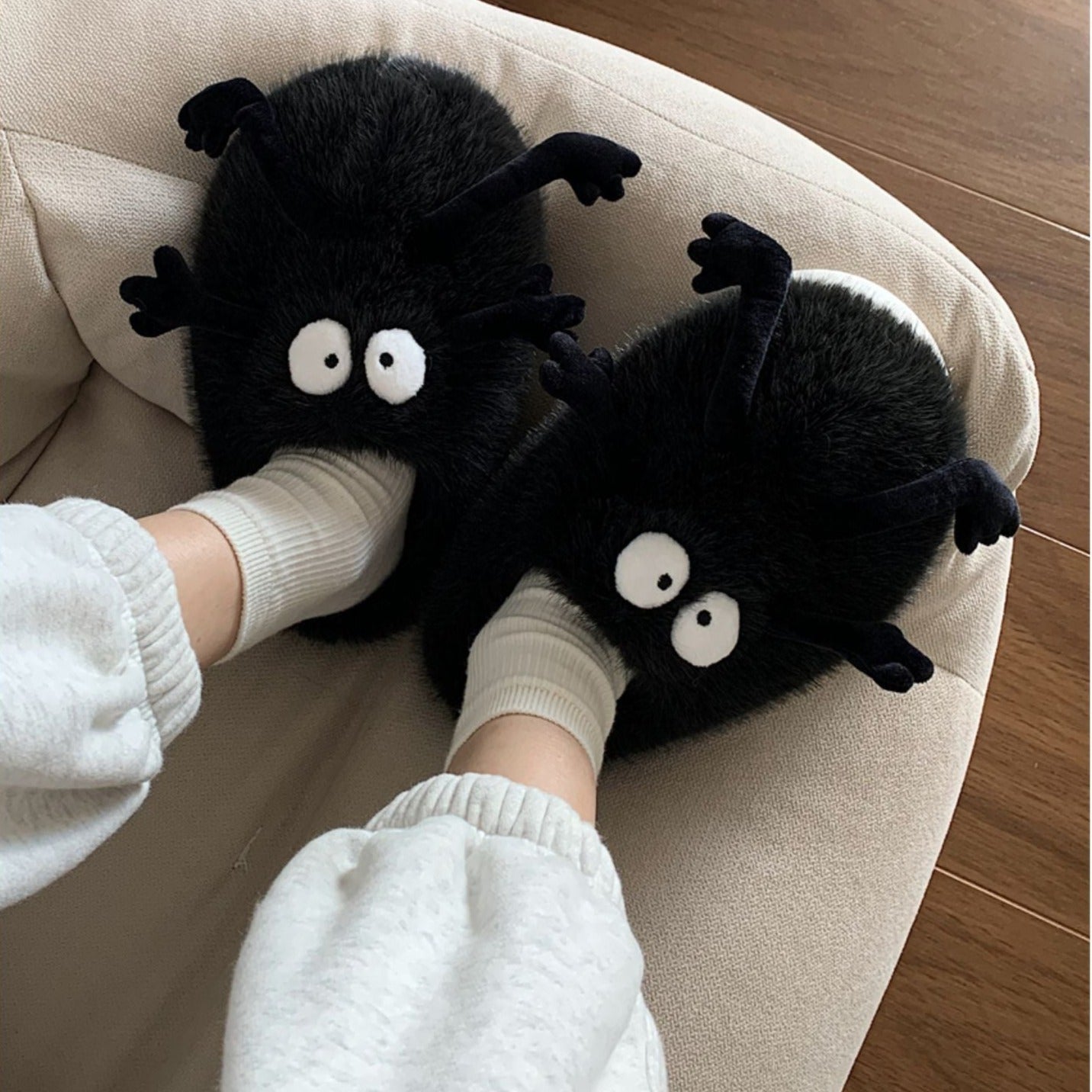 Funny Little Monster Slippers - Image 4