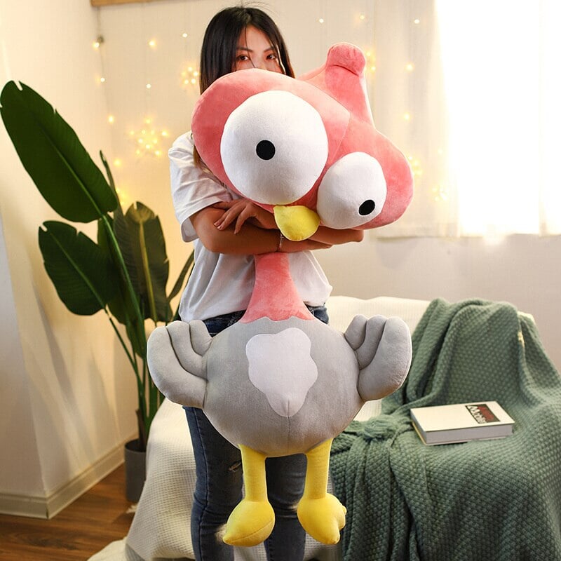 Funny Shocked Giant Ostrich Plushies - Image 2