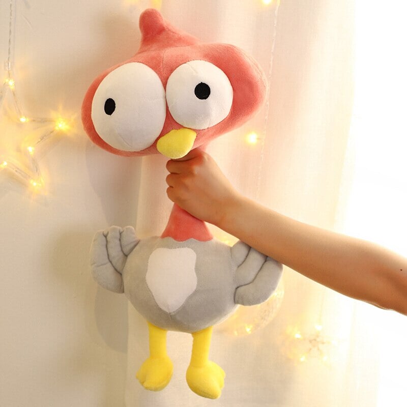 Funny Shocked Giant Ostrich Plushies - Image 4