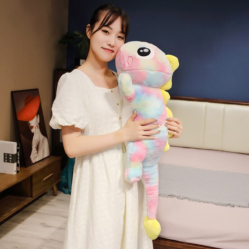 Galaxy Rainbow Pasco the Lizard Plushie - Image 14