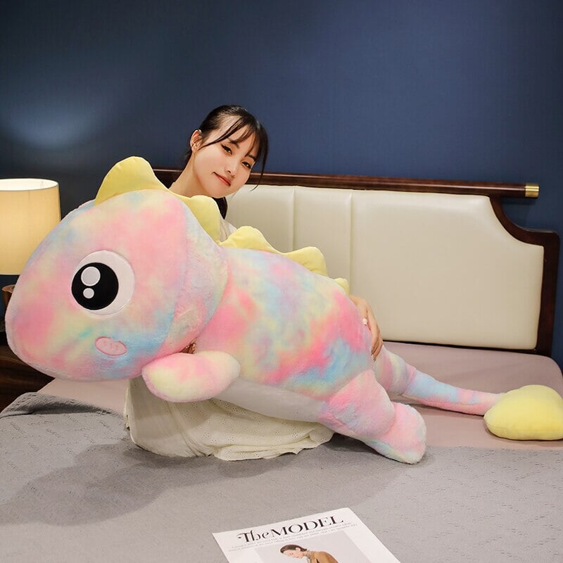 Galaxy Rainbow Pasco the Lizard Plushie - Image 13