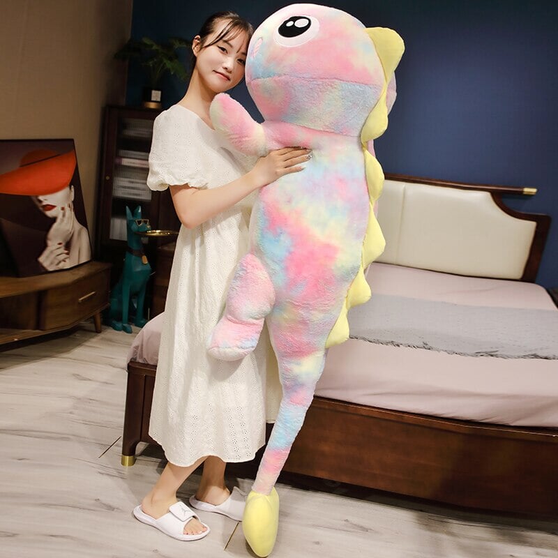 Galaxy Rainbow Pasco the Lizard Plushie - Image 9