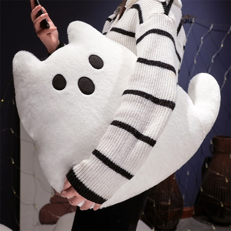Ghost Cat Plush Pillow - Image 5