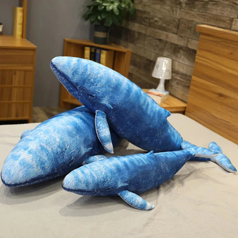 Giant Blue Whale Plushie - Image 3