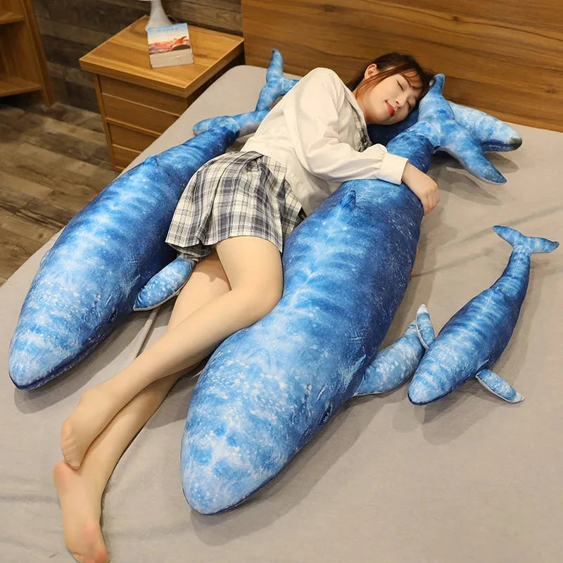 Giant Blue Whale Plushie - Image 2