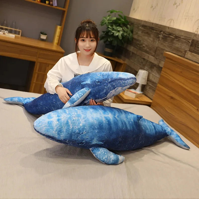 Giant Blue Whale Plushie - Image 14