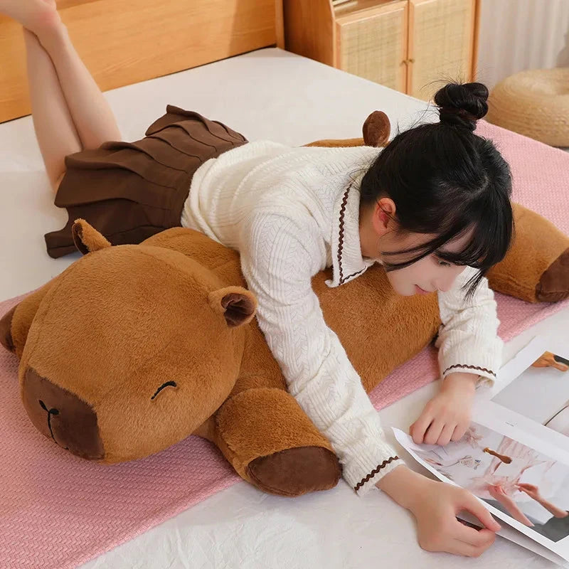 Giant Capybara Snuggle Buddy Plushies - Image 11