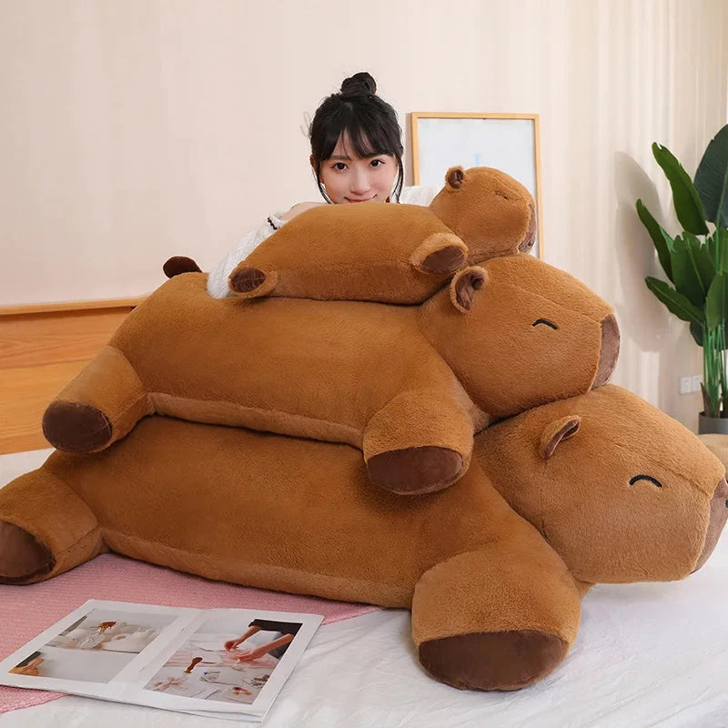 Giant Capybara Snuggle Buddy Plushies - Image 8