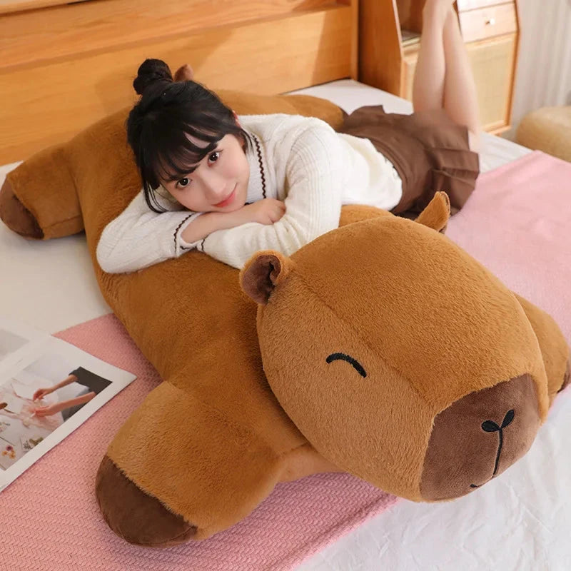 Giant Capybara Snuggle Buddy Plushies - Image 9