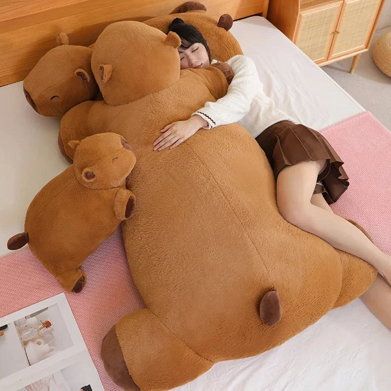 Giant Capybara Snuggle Buddy Plushies - Image 7