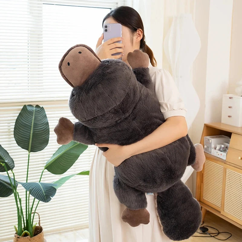 Giant Fluffy Platypus Plushie - Image 7