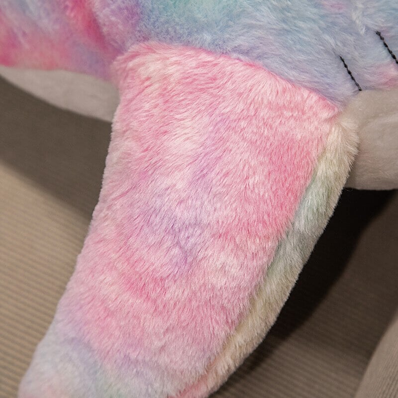 Giant Fuzzy Galaxy Shark Plushies - Image 14