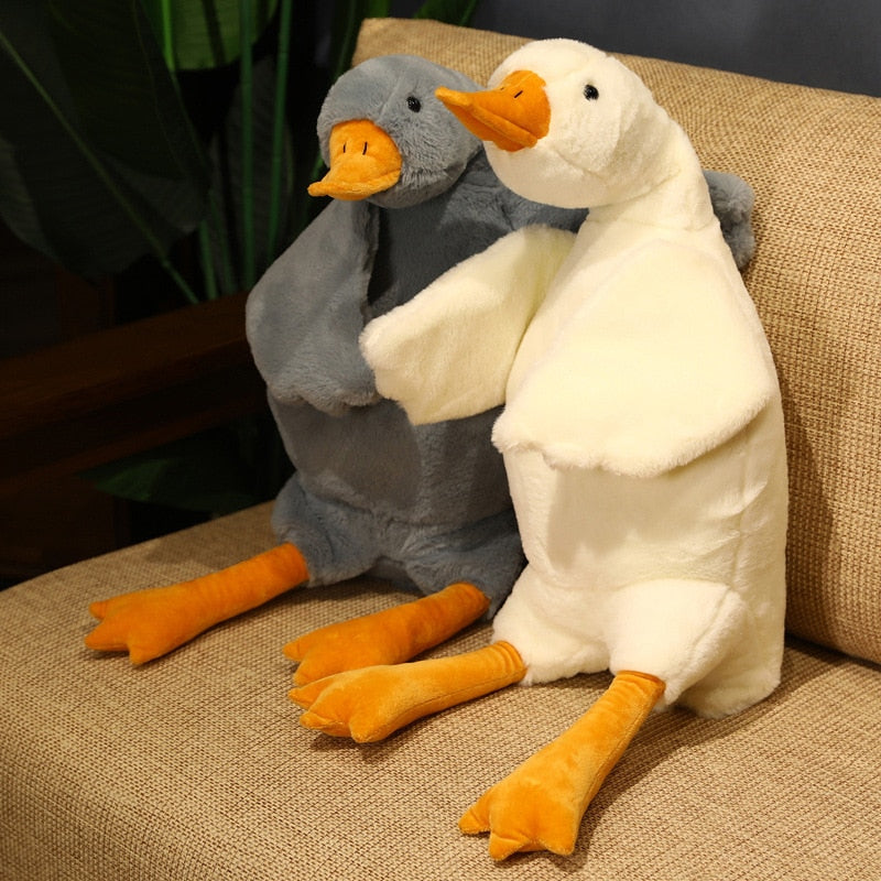 Giant Lying Duck Stuffed Animal