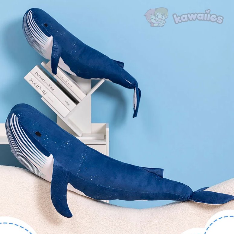 Giant Starry Humpback Whale Plushie - Image 5