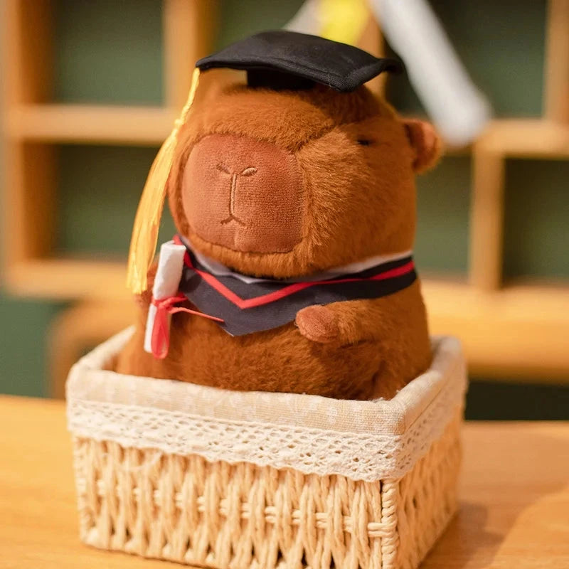 Graduation Scholar Capybara Plush - Image 4