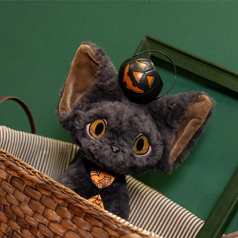 Halloween Black Witch Cat Plushies - Image 13