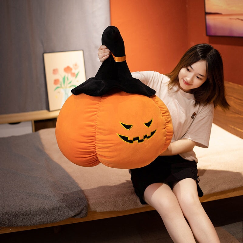 Halloween Pumpkin Black Hat Plushie Collection - Image 7