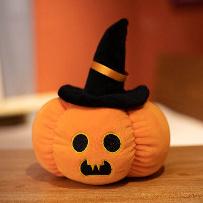 Halloween Pumpkin Soft Plush Cushion - Image 3