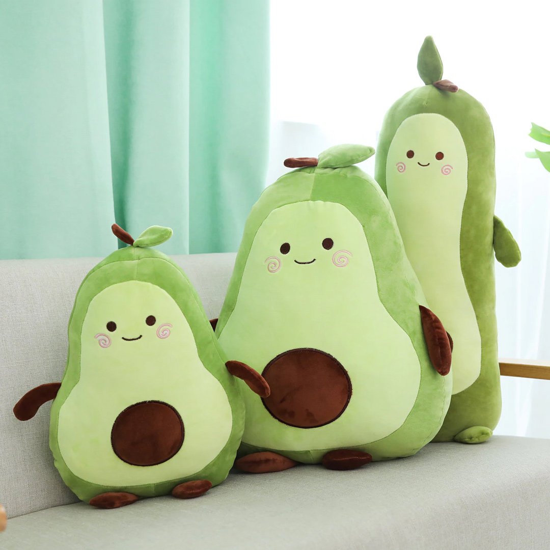 Happy Green Avocado Plushie - Image 4