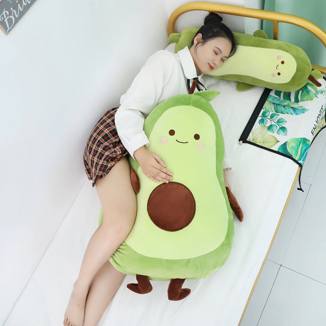 Happy Green Avocado Plushie - Image 8