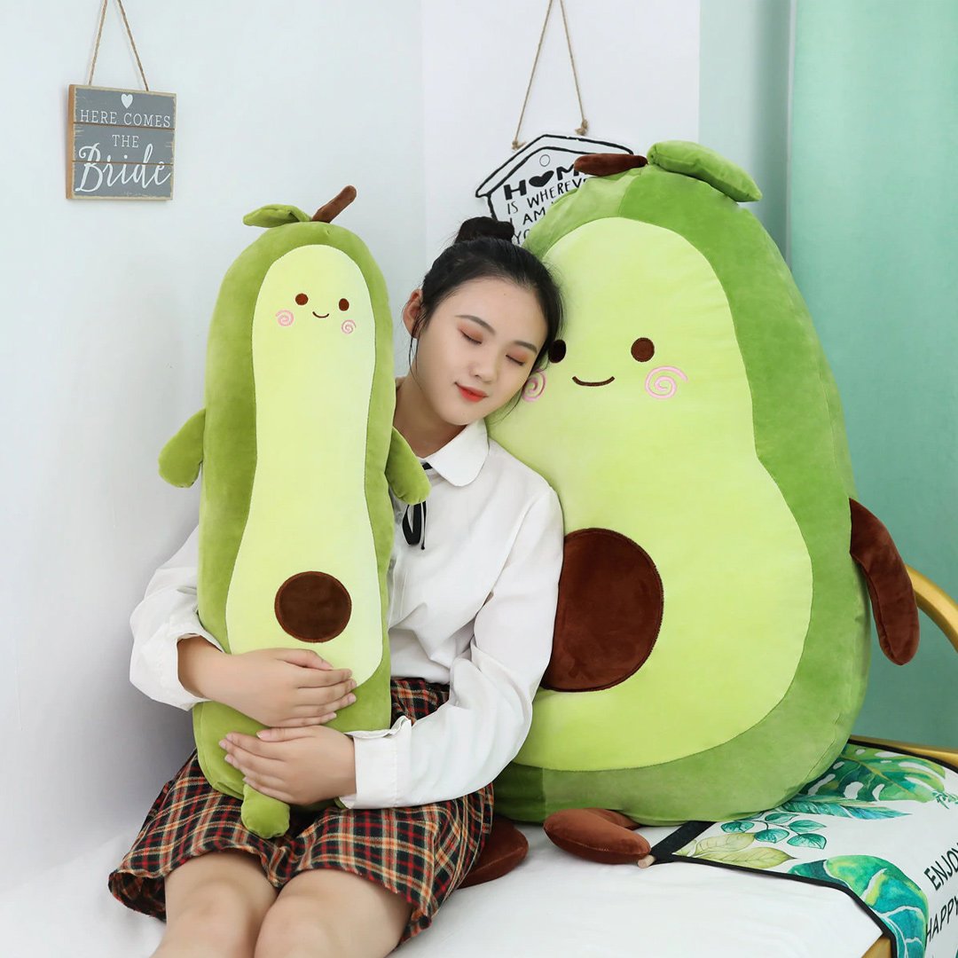 Happy Green Avocado Plushie - Image 7