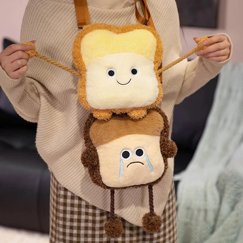 Happy Toast Sad Toast Plush & Bag - Image 8
