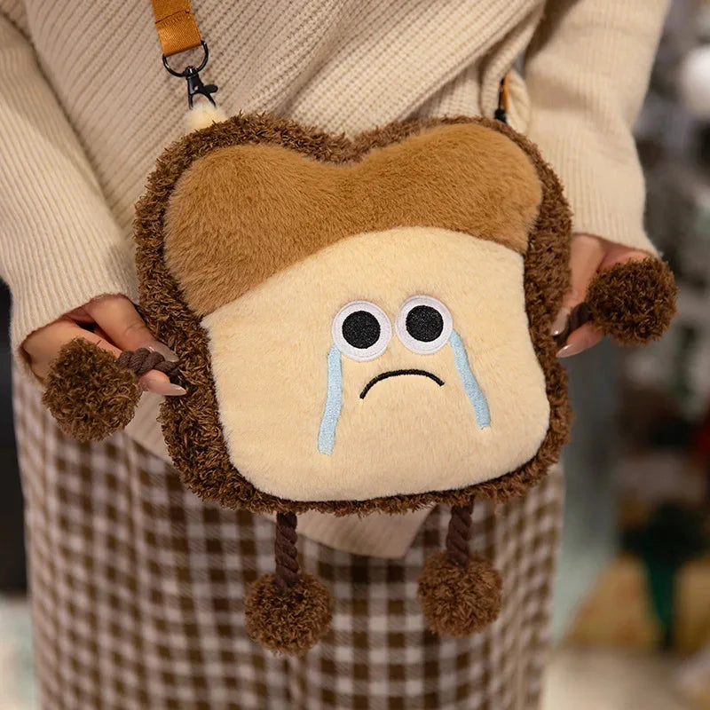 Happy Toast Sad Toast Plush & Bag - Image 7