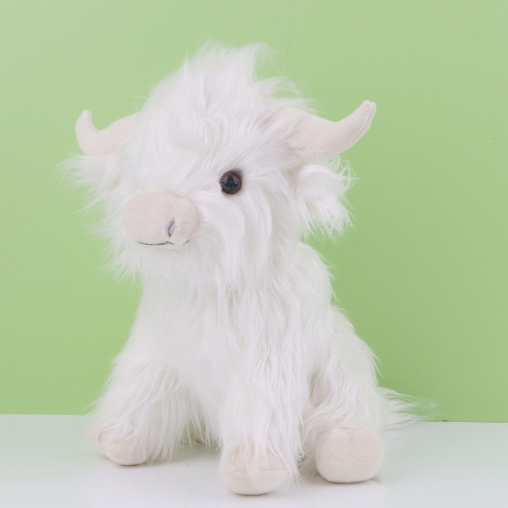 Highland Cow Plush Toy Stuffed Animal - Image 6