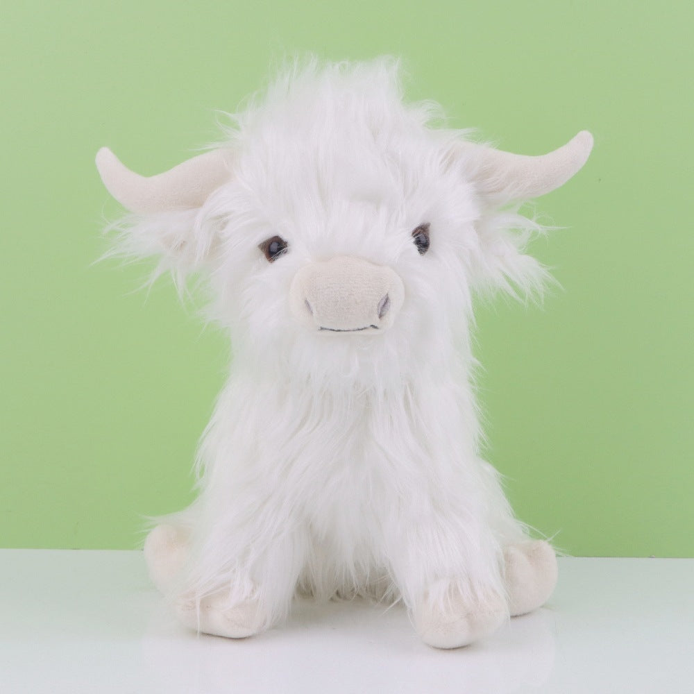 Highland Cow Plush Toy Stuffed Animal - Image 5