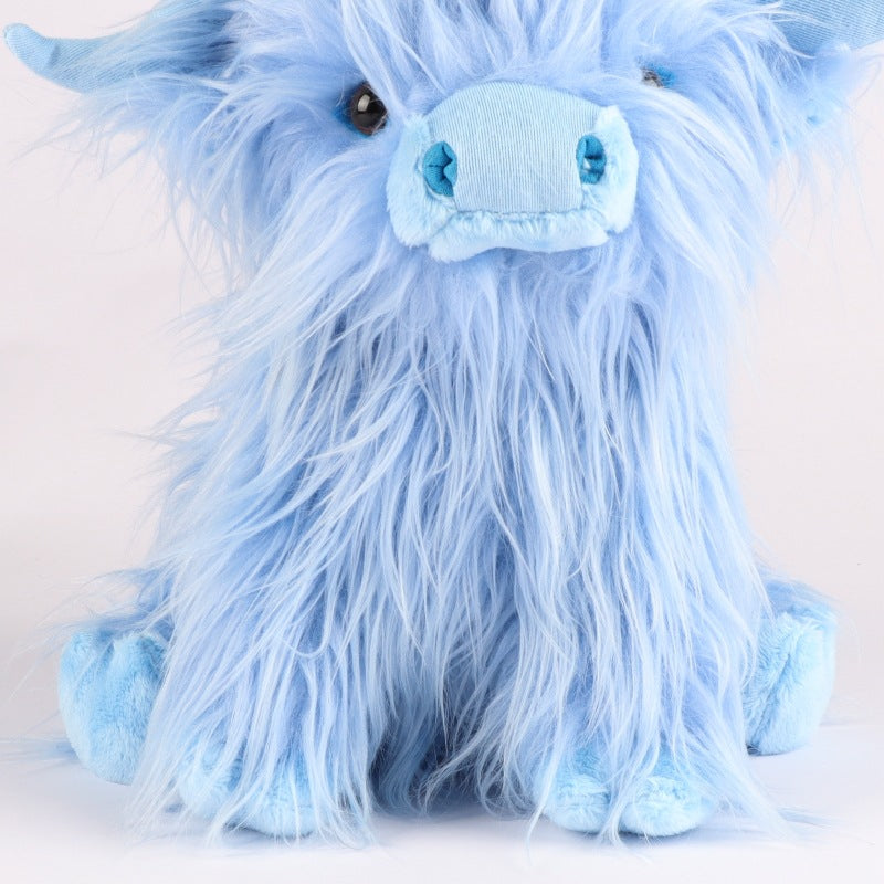 Highland Cow Plush Toy Stuffed Animal - Image 4