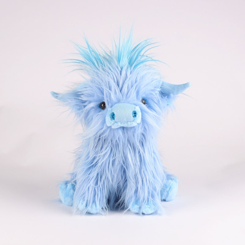 Highland Cow Plush Toy Stuffed Animal - Image 3