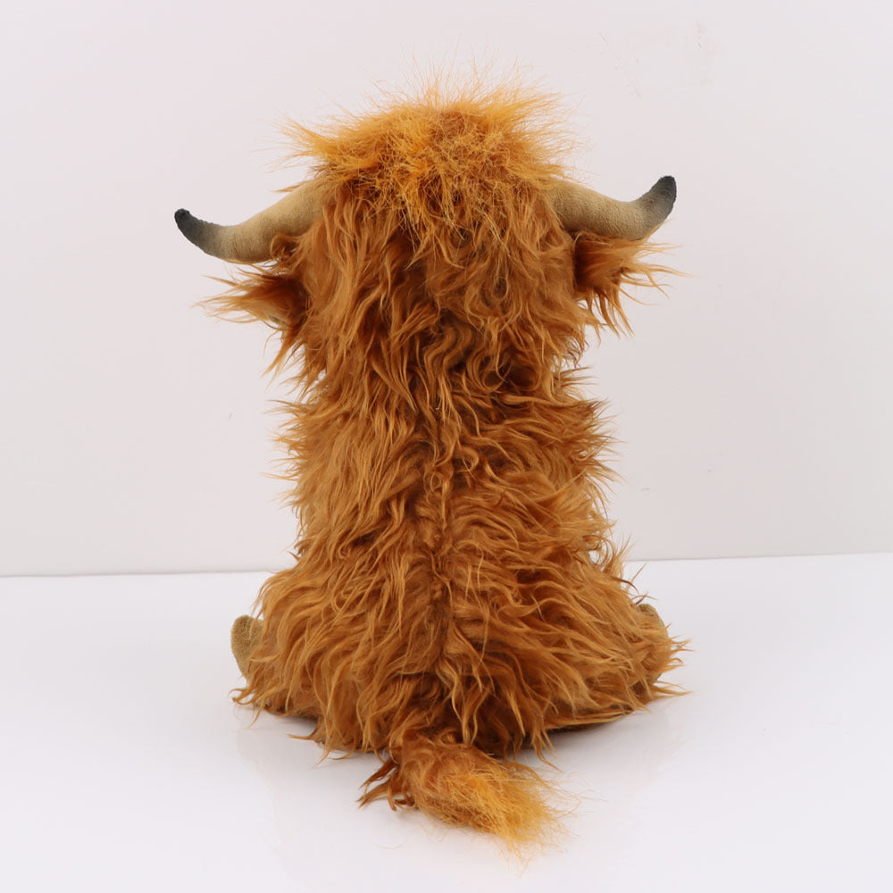 Highland Cow Plush Toy Stuffed Animal - Image 8