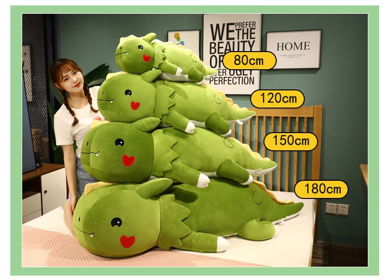 Huge Colorful Cute Dragon Plushies - Image 9
