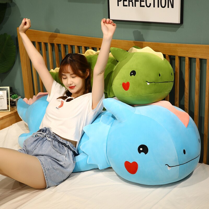 Huge Colorful Cute Dragon Plushies - Image 7
