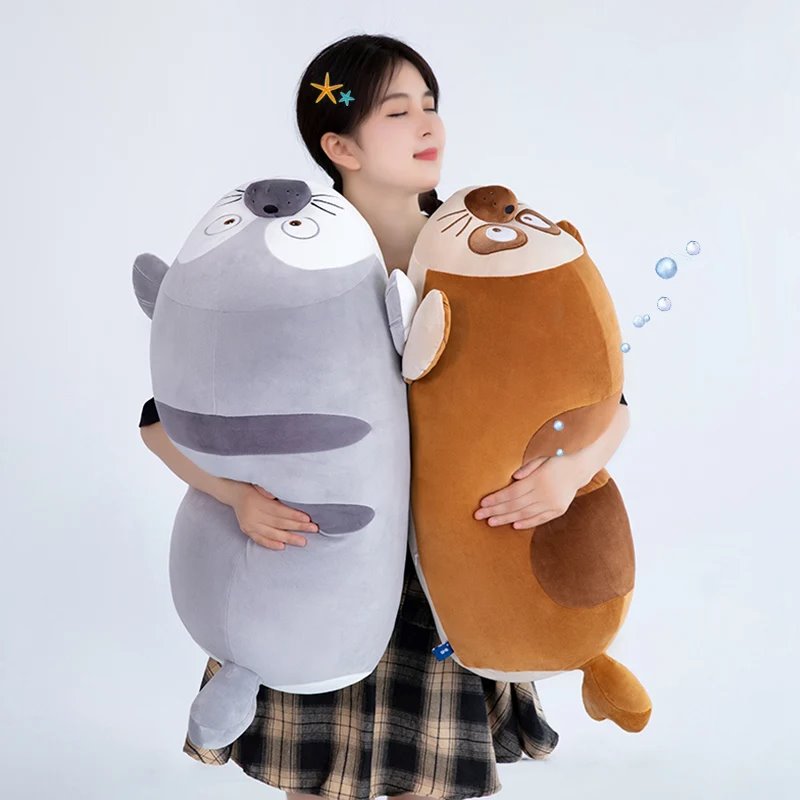 Huge Sleeping Buddies Seal Plushies - Image 10