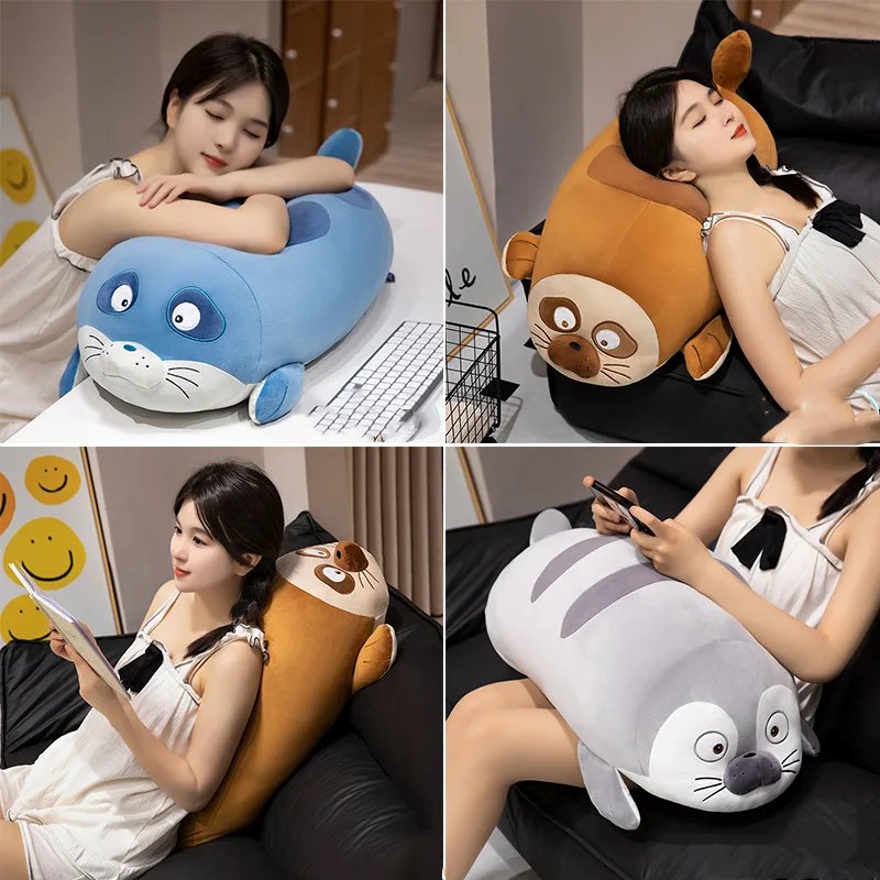 Huge Sleeping Buddies Seal Plushies - Image 6