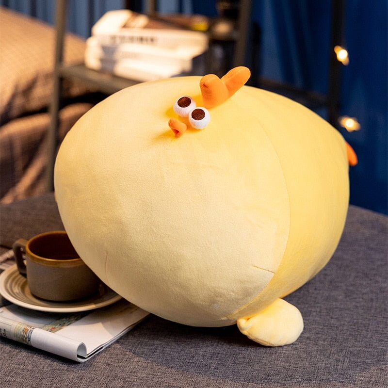 Jaba the Chonky Yellow Chicken Plushie - Image 16