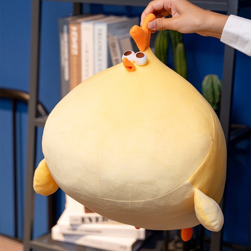 Jaba the Chonky Yellow Chicken Plushie - Image 9