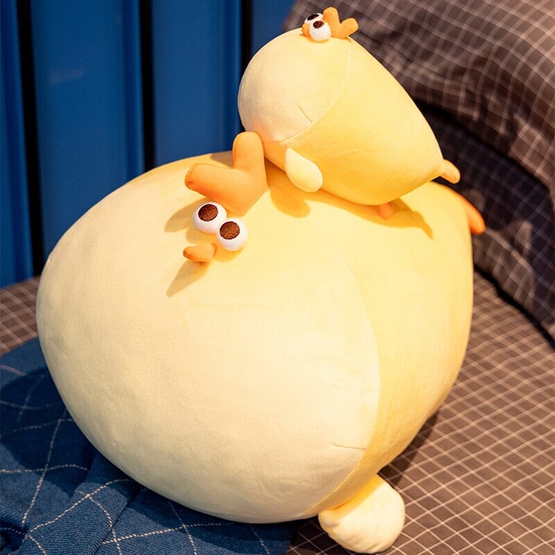 Jaba the Chonky Yellow Chicken Plushie - Image 6