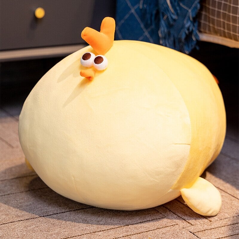 Jaba the Chonky Yellow Chicken Plushie - Image 15