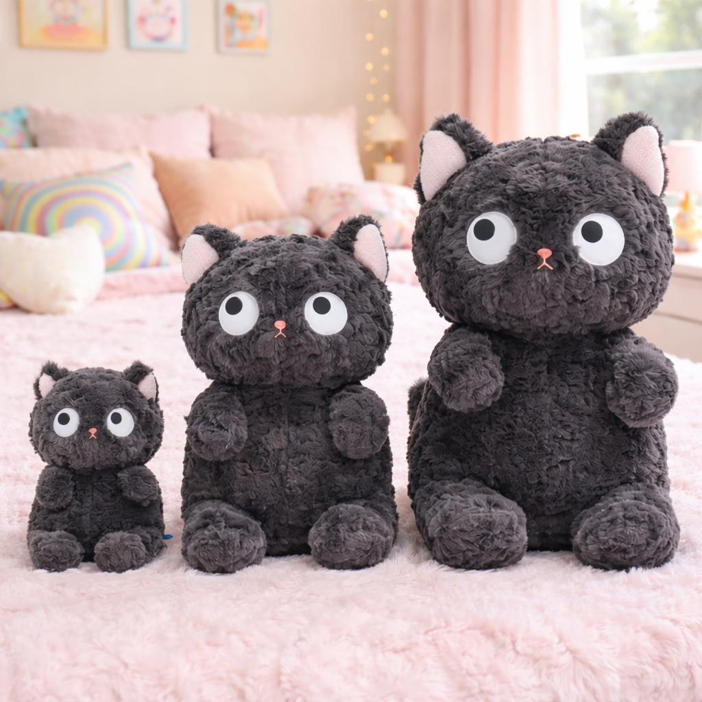Jiji the Cute Fluffy Black Cat Plushie | Limited stock - Image 6
