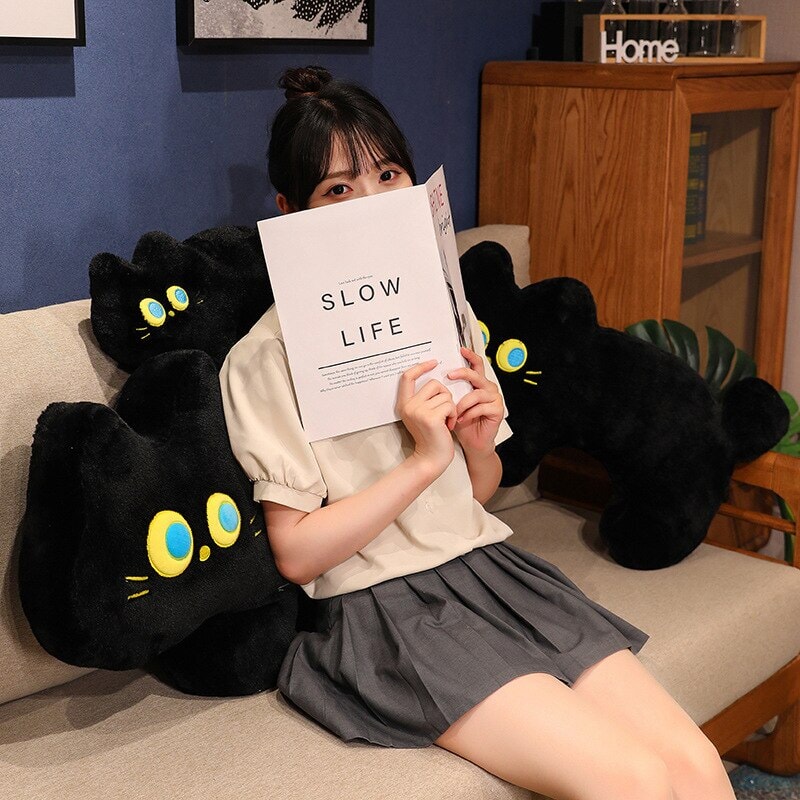 JoJo the Black Cat Plush Pillow - Image 15