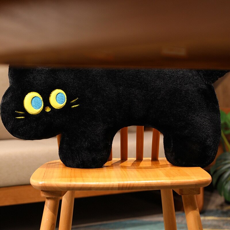 JoJo the Black Cat Plush Pillow - Image 7