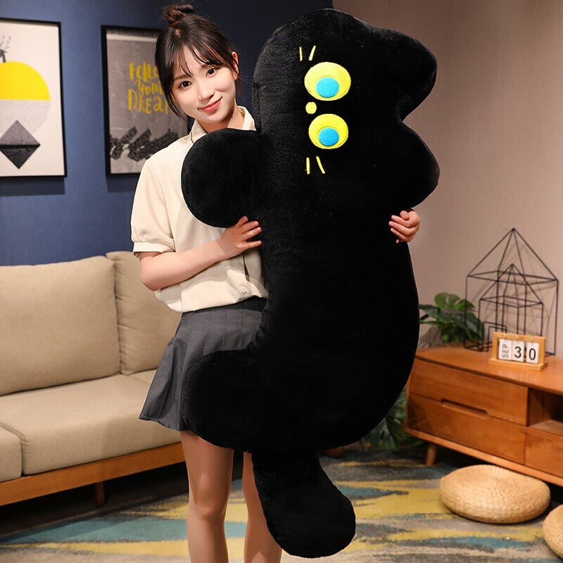 JoJo the Black Cat Plush Pillow - Image 3
