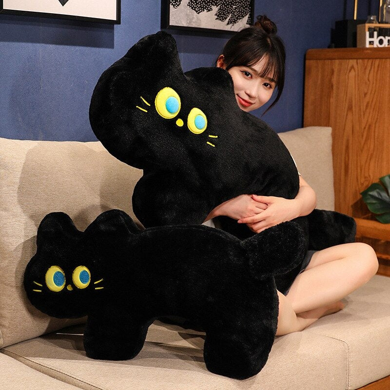 JoJo the Black Cat Plush Pillow - Image 4