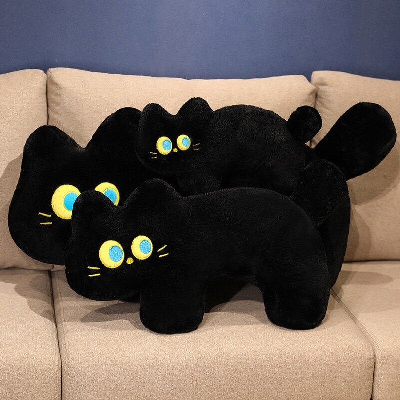 JoJo the Black Cat Plush Pillow - Image 12