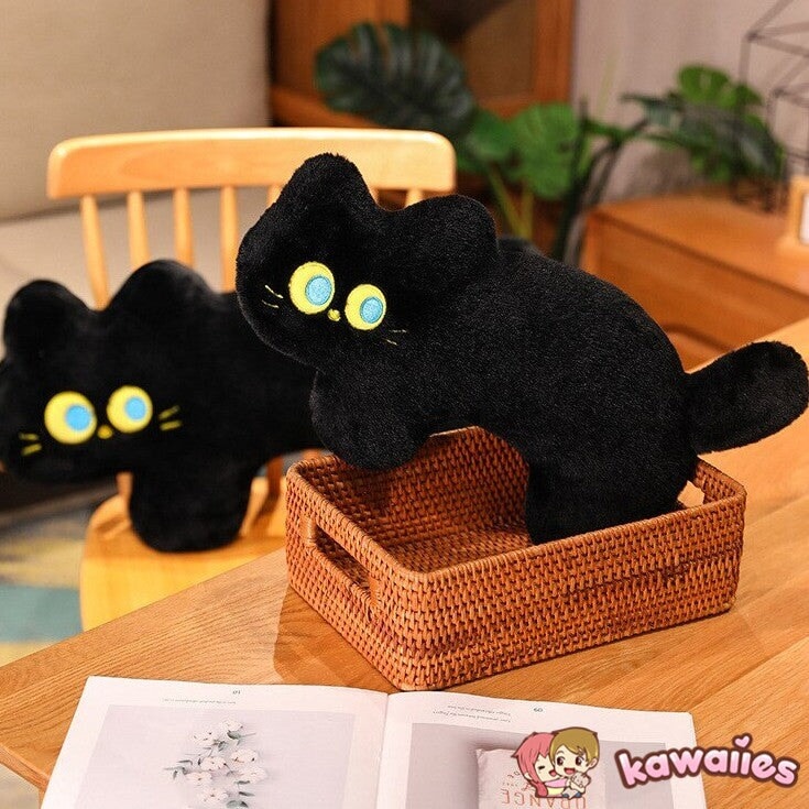 JoJo the Black Cat Plush Pillow - Image 10