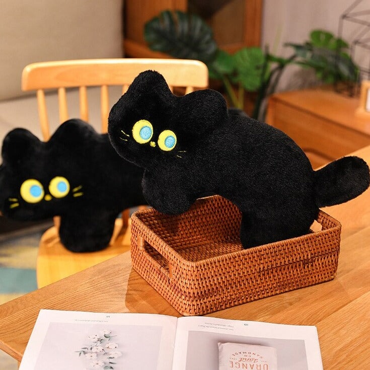 JoJo the Black Cat Plush Pillow - Image 11