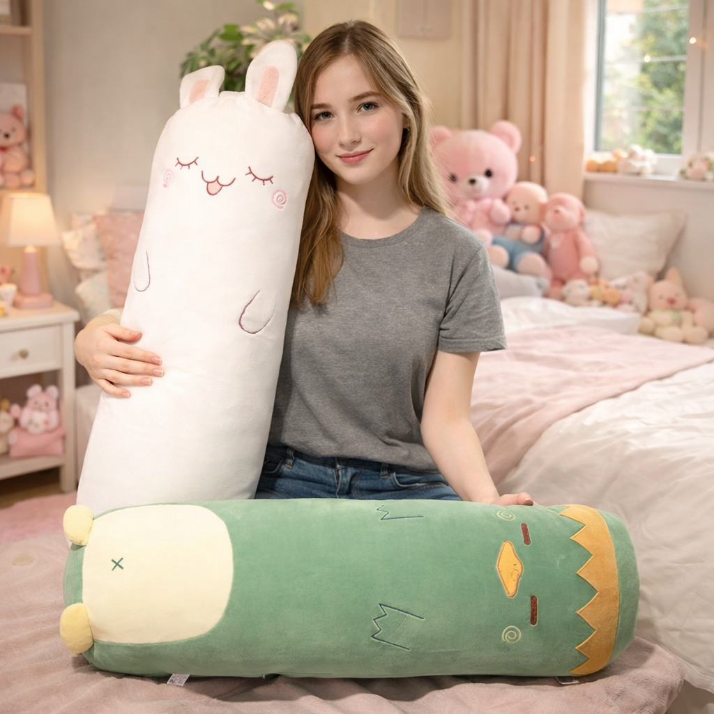 Kawaii Animal Body Pillow Collection - Image 3