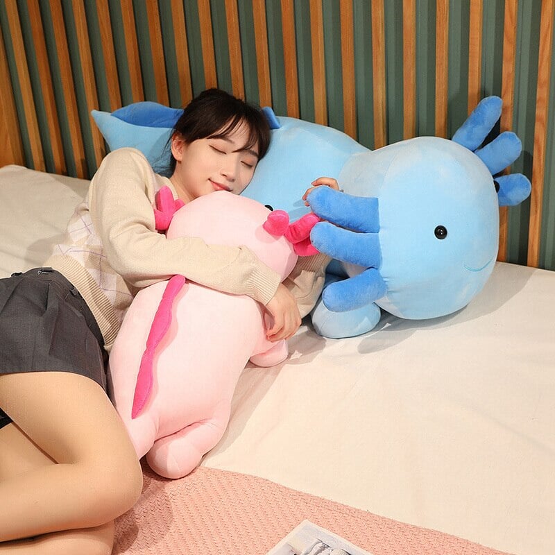 Kawaii Axolotl Salamander Plushie Family - Image 7